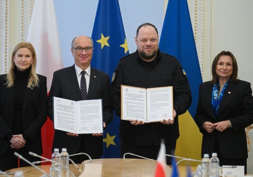 Czarzasty obiecał, że Polska pomoże Ukrainie wejść szybko do UE