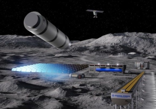 Elon Musk chce zbudować na Księżycu fabrykę i ogromną katapultę do wystrzeliwania satelitów