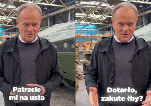 Tusk zakończył wideo słowami 