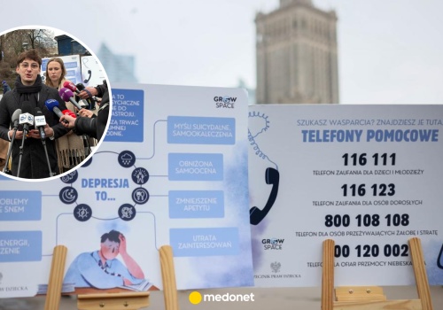 Wystawa poświęcona depresji w Warszawie. 