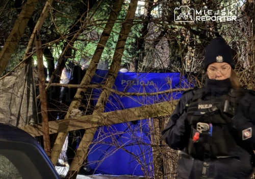 Właściciel działki znalazł zwłoki obcego człowieka w ogrodowej altanie