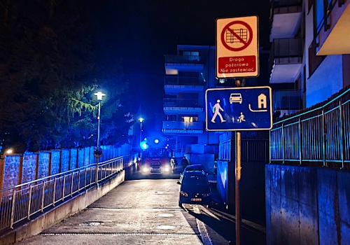 Piotrków. Utrudniona przez samolubnych kierowców interwencja straży pożarnej