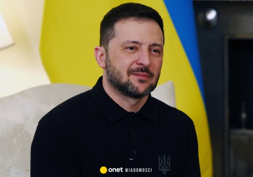 Prezydent Ukrainy dla CNN: Donald Trump nie naciska na Putina