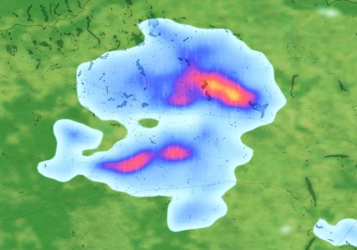 Pojawiły się na polskich radarach. Wydano ostrzeżenia