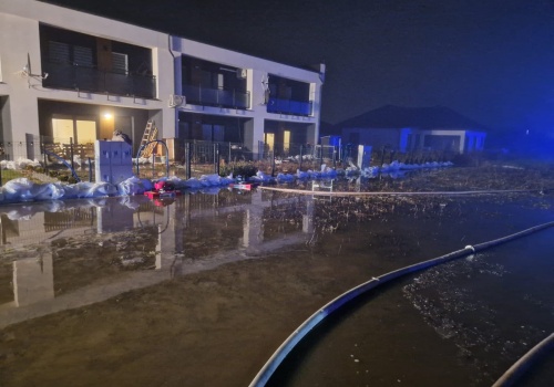 Intensywne działania w związku z roztopami i opadami