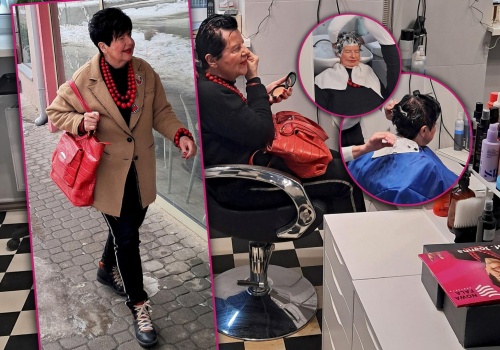 Nowa Fala startuje, a Senyszyn błyszczy. U fryzjera w swoich kultowych koralach [ZDJ…