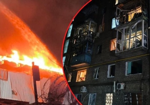 Zaporoże pod rosyjskim ostrzałem. Pokaz siły w rocznicę wybuchu pełnoskalowej wojny