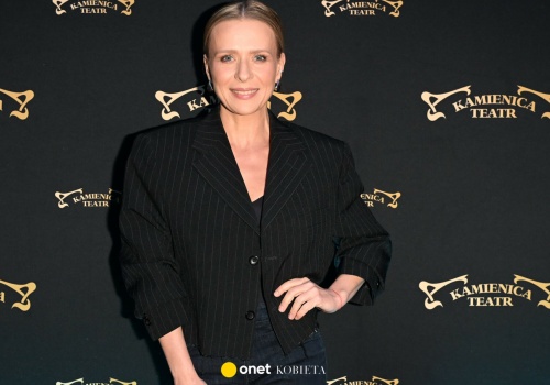 Prosta stylizacja, a jaki efekt.  Aneta Zając w najmodniejszej marynarce