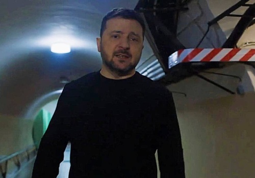 Zełenski w czwartą rocznicę wybuchy wojny. 