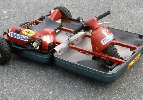 Samochód i walizka w jednym. Tak projektowano w latach 90.