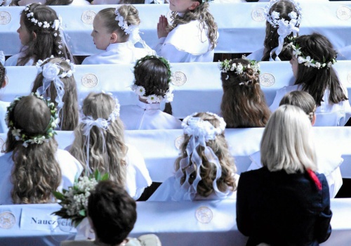 Podziękowania komunijne. 