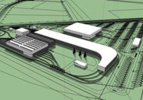 Nowa zajezdnia tramwajowa w Toruniu nabiera kształtu