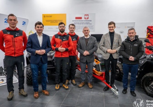 1,3 mln zł dla Grupy Jurajskiej GOPR – nowy sprzęt zwiększy bezpieczeństwo na Jurze