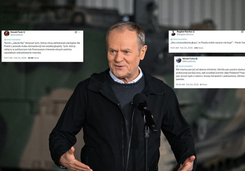 A mógł przeprosić! Tusk 
