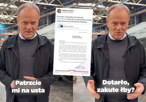 PiS chce ukarania Donalda Tuska za słowa o 