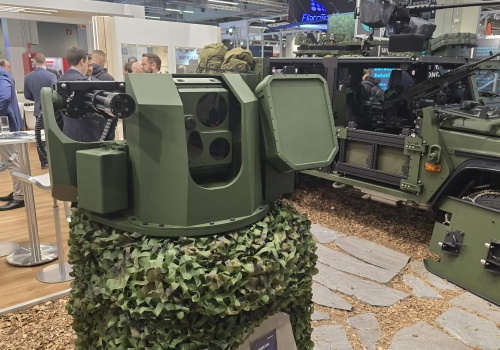 Enforce Tac 2026: Rheinmetall AG prezentuje przeciwdronowy RCWS320-UAS