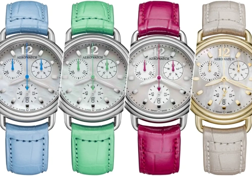 Aerowatch Chronolady 1942. Połączenie klasyki, kolorów i dużej dawki zegarkowej radości