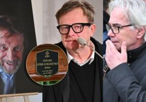 Pogrzeb Edwarda Linde-Lubaszenki. Robert Janowski zdobył się na poruszający gest