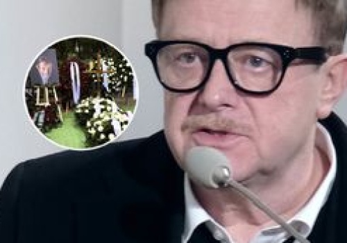 Olaf Lubaszenko wrzucił zdjęcie z pogrzebu ojca. Na uroczystości padły wzruszające słowa