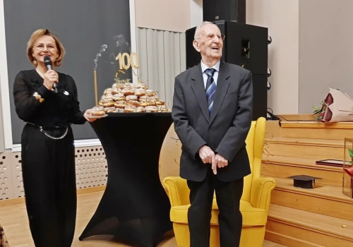 100 lat i wciąż w świetnej formie. Profesor świętował jubileusz
