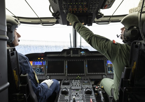 Szkolenie symulatorowe polskich załóg AW101 w Norwegii