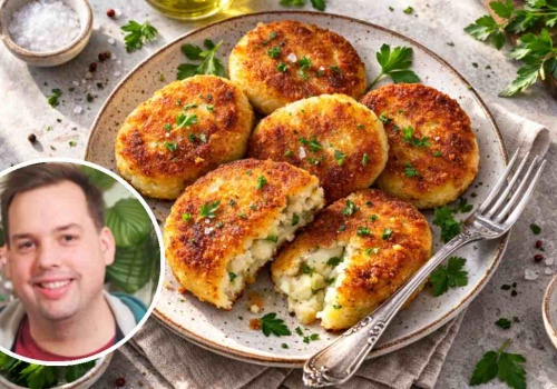 Kotlety ziemniaczane wg Kuronia. Nie uwierzysz, co kryje się w środku
