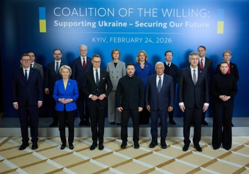 4 lata wojny na Ukrainie. UE i Koalicja Chętnych w Kijowie. „Tylko pomoc naszych przyjaciół pozwoliły nam przetrwać”