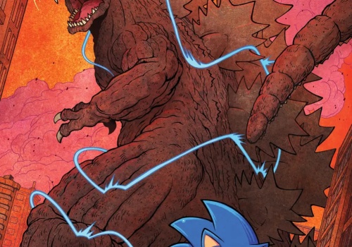 Sonic walczy z Godzillą w nowym crossoverze komiksowym
