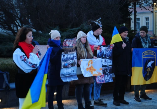To już 4 lata wojny – symboliczna manifestacja na Starym Rynku