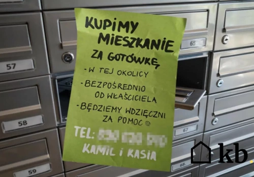 Kartka „młode małżeństwo kupi za gotówkę”? To najczęściej pułapka fliperów