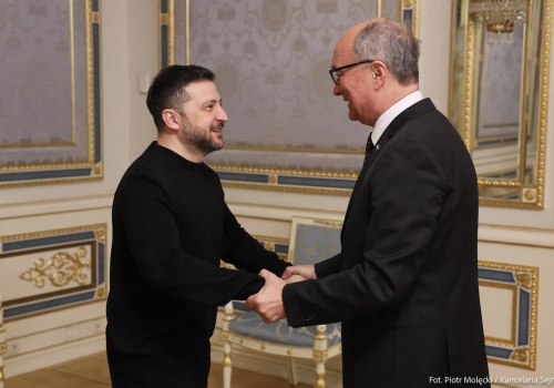 Kijów. „Bezpieczna Ukraina to bezpieczna Polska”. Włodzimierz Czarzasty rozmawiał z Wołodymyrem Zełenskim