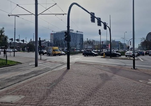 Jednodniowy remont na rondzie Matecznego