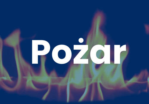 Jedna osoba w szpitalu po pożarze budynku gospodarczego niedaleko Grudziądza