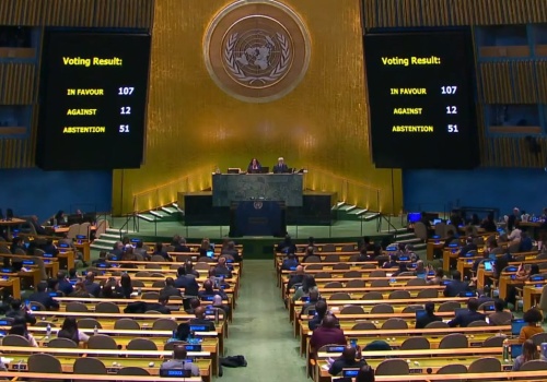 Jest rezolucja Zgromadzenia Ogólnego ONZ ws. Ukrainy. Tak zachowały się USA