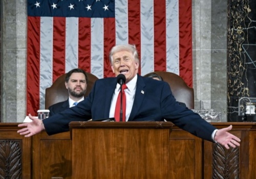 Donald Trump w orędziu: Ameryka „wróciła” i przeżywa swój złoty wiek (OPIS)