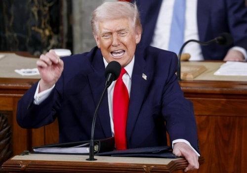 Trump wygłosił orędzie. 