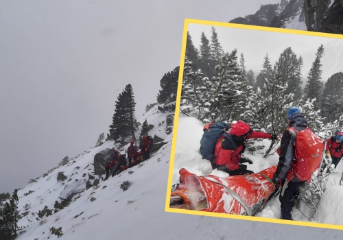 60-letni Polak spadł z dużej wysokości w słowackich Tatrach. Do akcji ruszyły służby