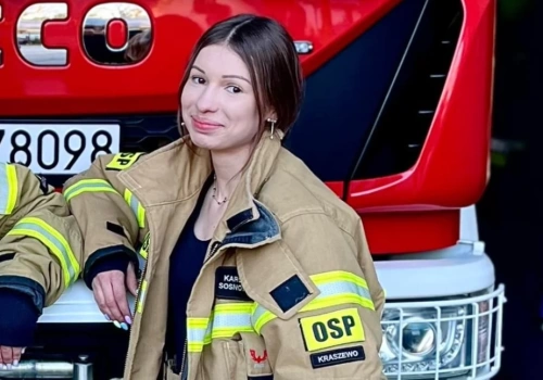 Zostanie kierowcą strażackiego wozu. W powiecie ciechanowskim to nie pierwszy taki przypadek