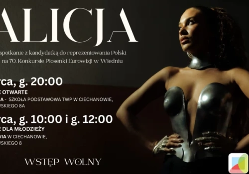 Spotkania z Alicja Szemplińską. Ciechanowska artystka zaśpiewa podczas Eurowizji 2026