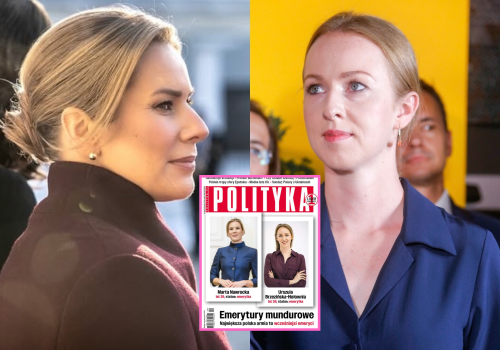 „Bezczelne”. Burza po nowej okładce „Polityki”. Na zdjęciach żony prezydenta i wicemarszałka