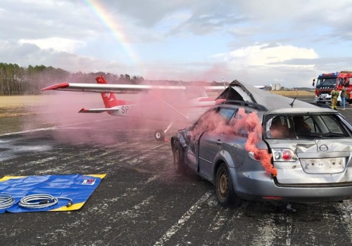 Ćwiczenia „Lotnisko 2026” w Kąkolewie.