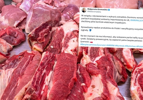 Okazało się, że partia wołowiny z Brazylii zawierała hormon wzrostu, Komisja Europejska zaostrza kontole