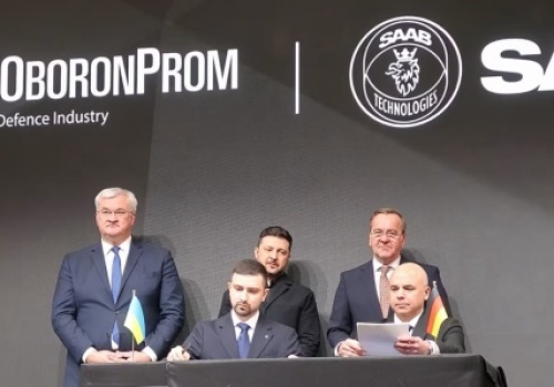 Saab i Ukroboronprom podpisują memorandum o współpracy