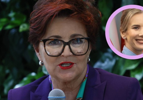 Jolanta Kwaśniewska krótko o wywiadzie Marty Nawrockiej. 