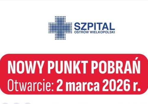 Nowy punkt pobrań szpitala w popularnym miejscu