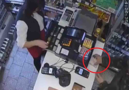 Zielona Góra. Wstyd, wszystko się nagrało, złodzieju oddaj portfel (FILM)