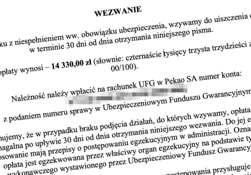 Dostałeś wezwanie z UFG? Oto co zrobić, zanim zapłacisz kilka tysięcy złotych