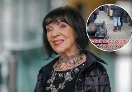 Sława Przybylska pożegnała Bożenę Dykiel. Pokazała relację z pogrzebu