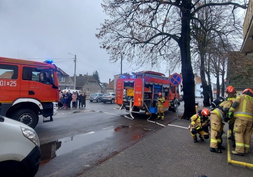 Ewakuacja Biblioteki Publicznej i Centrum Animacji Kultury w Międzychodzie