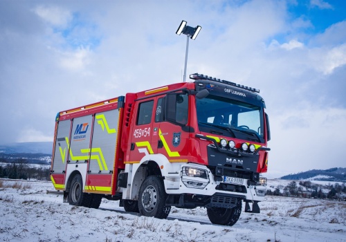 Nowy MAN usprawni działania OSP Lubawka